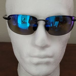 Mens Maui Jim Ho'okipa Smoke Grey/Blue Hawaii